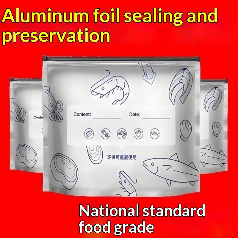 50Pcs Reusable Aluminum Foil F - Snacks Food Labels review and price